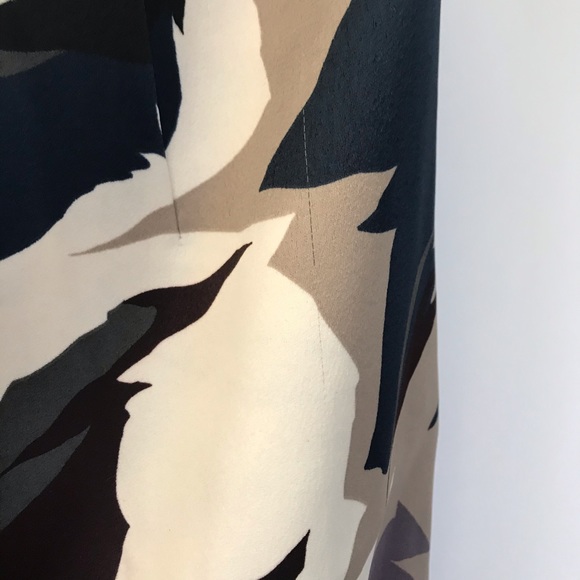 REISS Juna Printed Bustier Strapless Dress - Picture 7 of 12